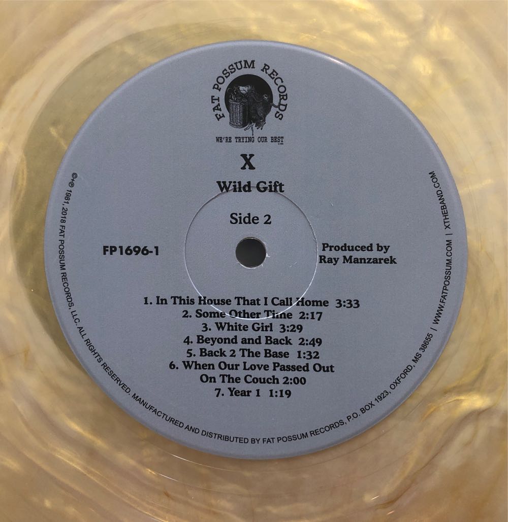 Wild Gift - X (12”) music collectible [Barcode 643777200619] - Main Image 4