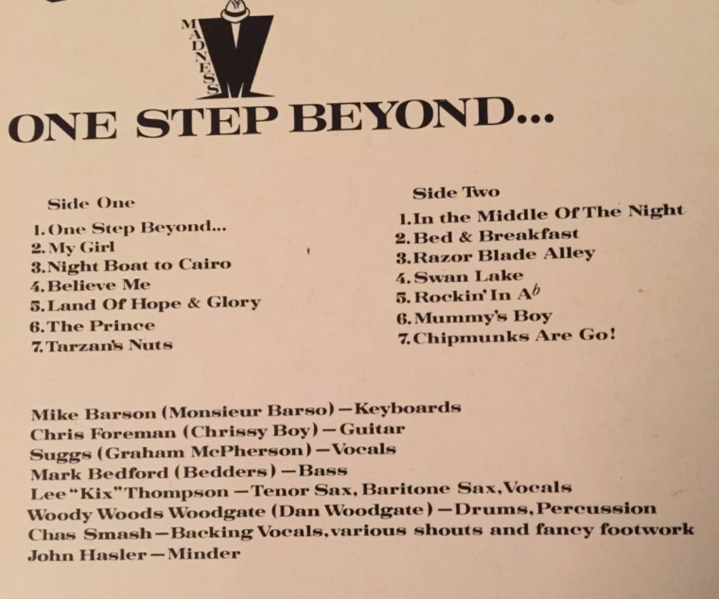 One Step Beyond... - Madness (12”) music collectible - Main Image 2
