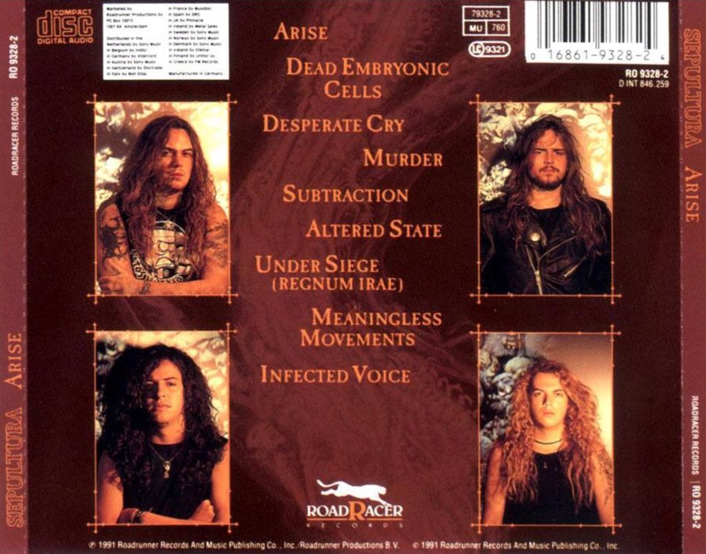 Sepultura, Arise - Sepultura music collectible - Main Image 2