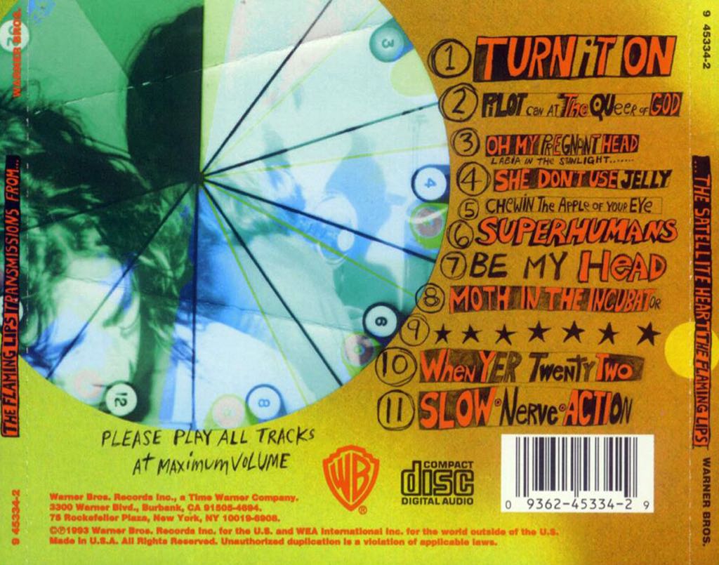 Transmissions From The Satellite Heart - Flaming Lips, The (CD) music collectible [Barcode 093624533429] - Main Image 2