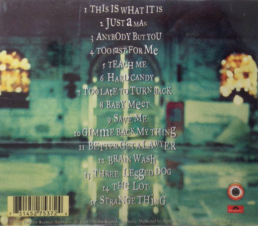 Three Legged Dog - The Cruel Sea (CD) music collectible [Barcode 731452753724] - Main Image 2