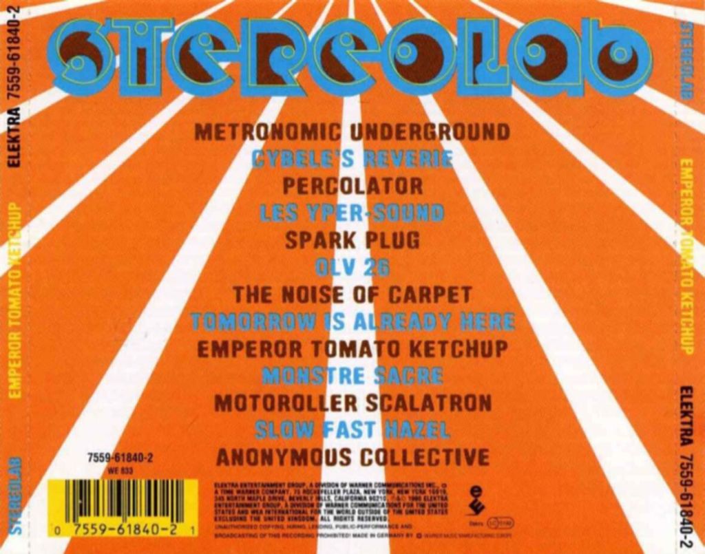 Emperor Tomato Ketchup - Stereolab (CD) music collectible [Barcode 3077726184021] - Main Image 2