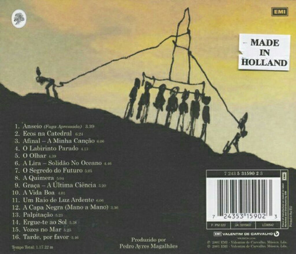 Movimento - Madredeus (CD - 77) music collectible [Barcode 724353159023] - Main Image 2