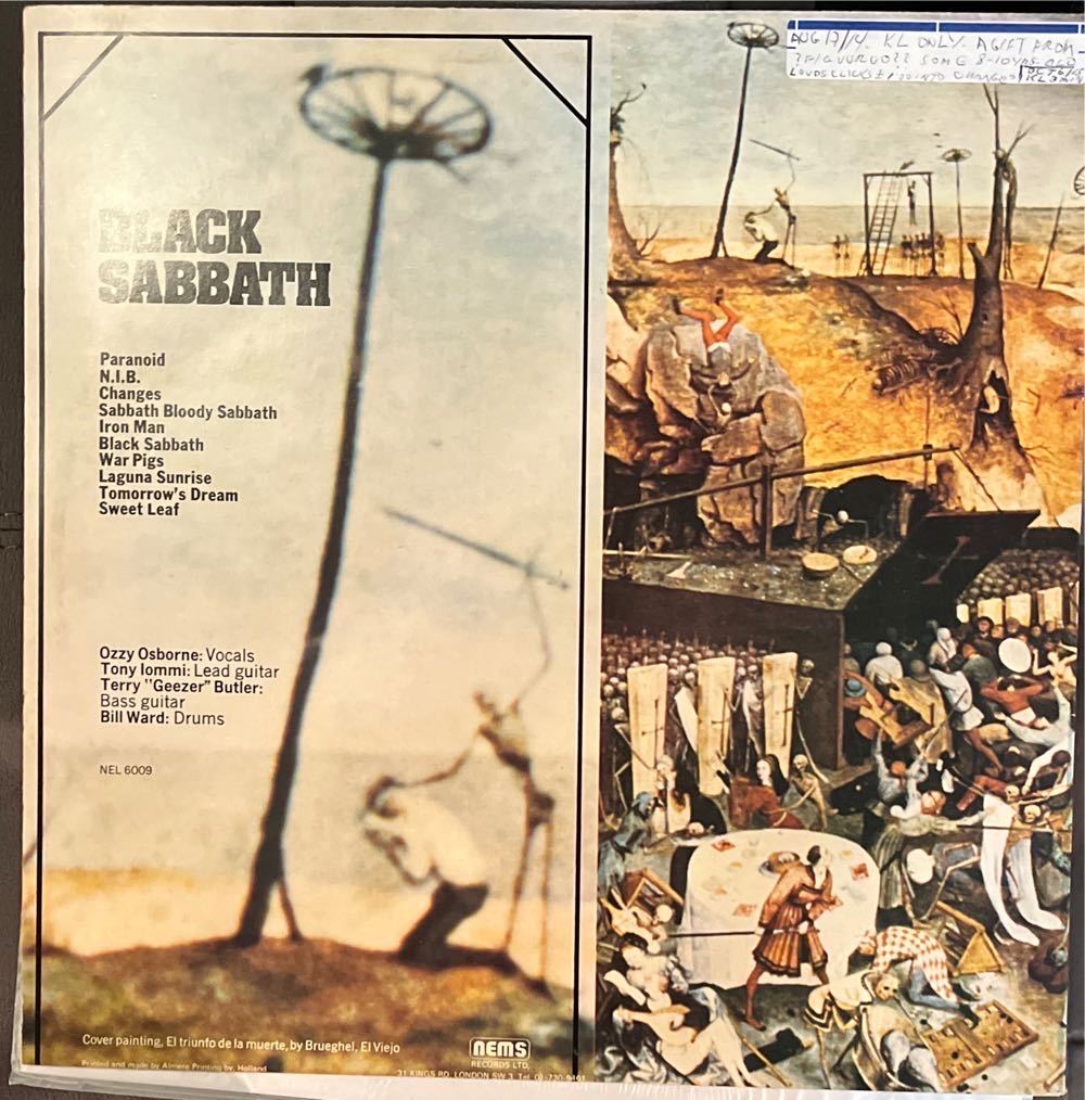 Greatest Hits - Black Sabbath (MP3) music collectible - Main Image 2