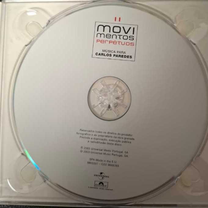 Movimentos Perpétuos - Música Para Carlos Paredes - Various Artists (CD) music collectible [Barcode 602498653913] - Main Image 3