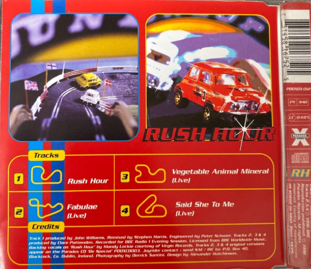 Rush Hour - Joyrider (CD) music collectible [Barcode 731458167525] - Main Image 2