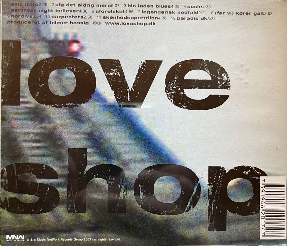 National - Love Shop (CD) music collectible [Barcode 7391946201747] - Main Image 2