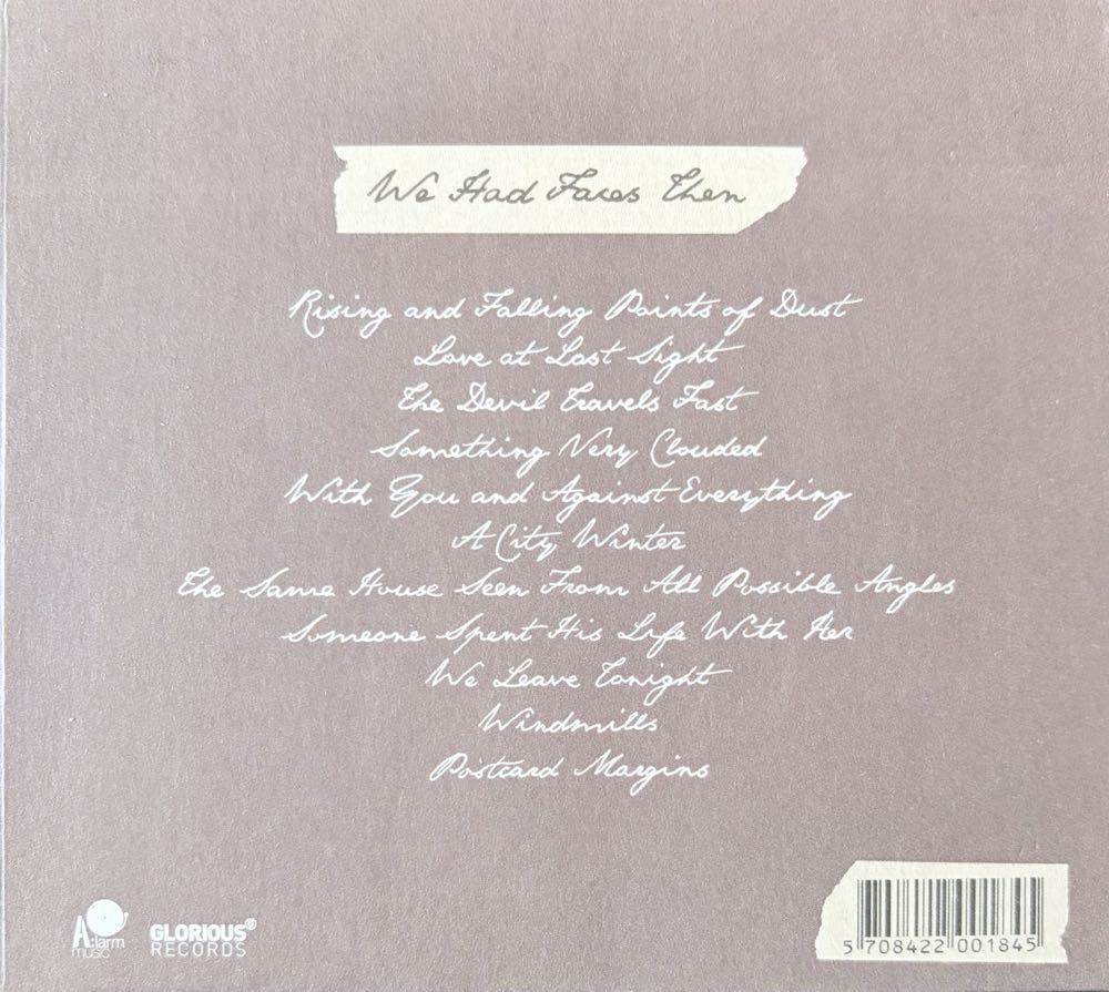 We Had Faces Then - Moi Caprice (CD) music collectible [Barcode 5708422001845] - Main Image 2