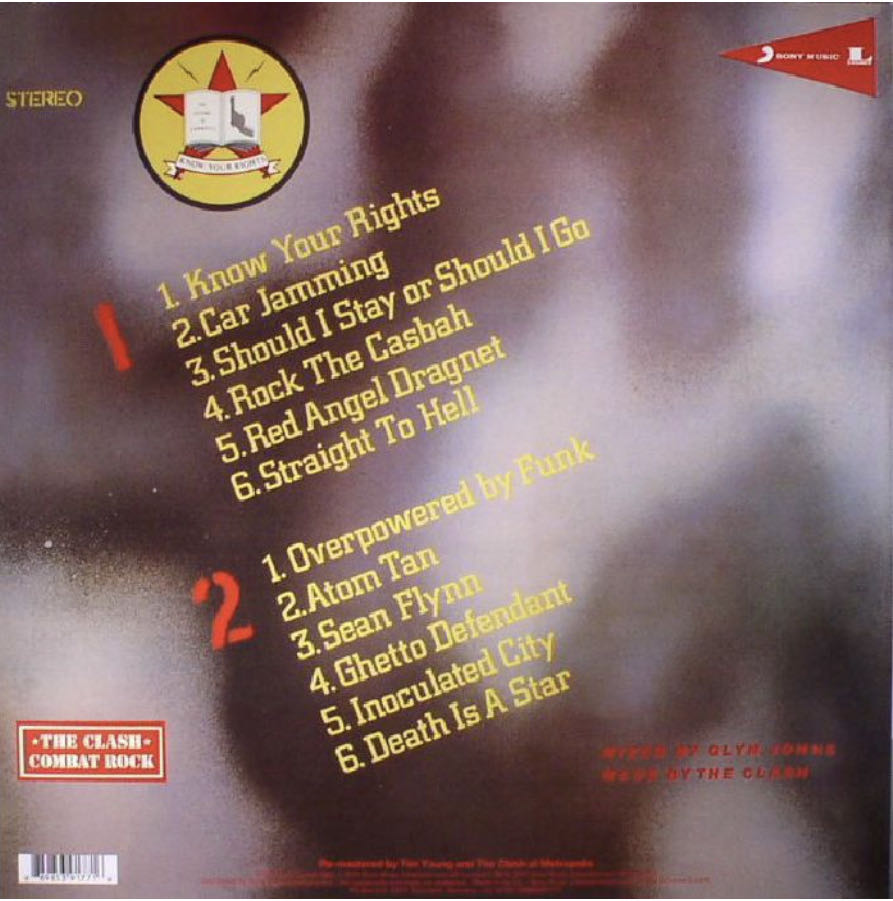 Combat Rock - Clash,The (12”) music collectible [Barcode 889853917716] - Main Image 2
