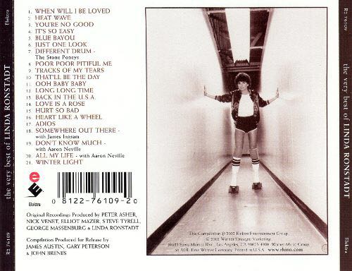 Very Best Of Linda Ronstadt, The - Linda Ronstadt (CD - 76) music collectible [Barcode 9397601008407] - Main Image 2