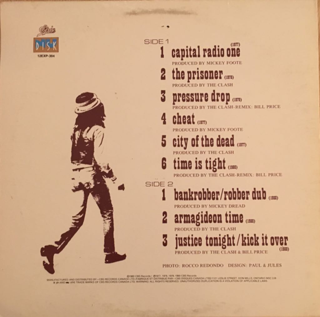 Black Market Clash 10” - Clash, The (12”) music collectible - Main Image 2