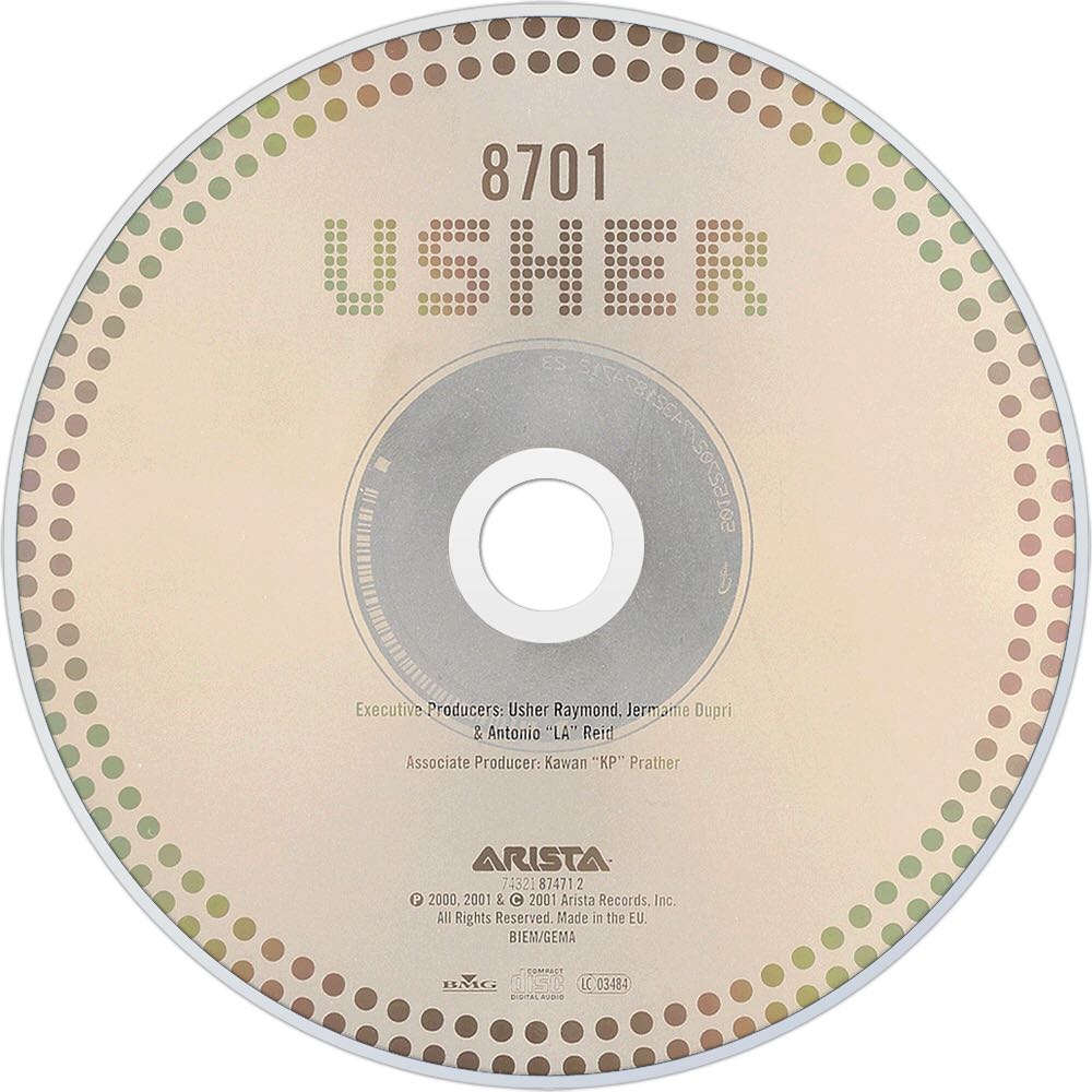 8701 - Usher (CD - 65) music collectible [Barcode 743218747120] - Main Image 4