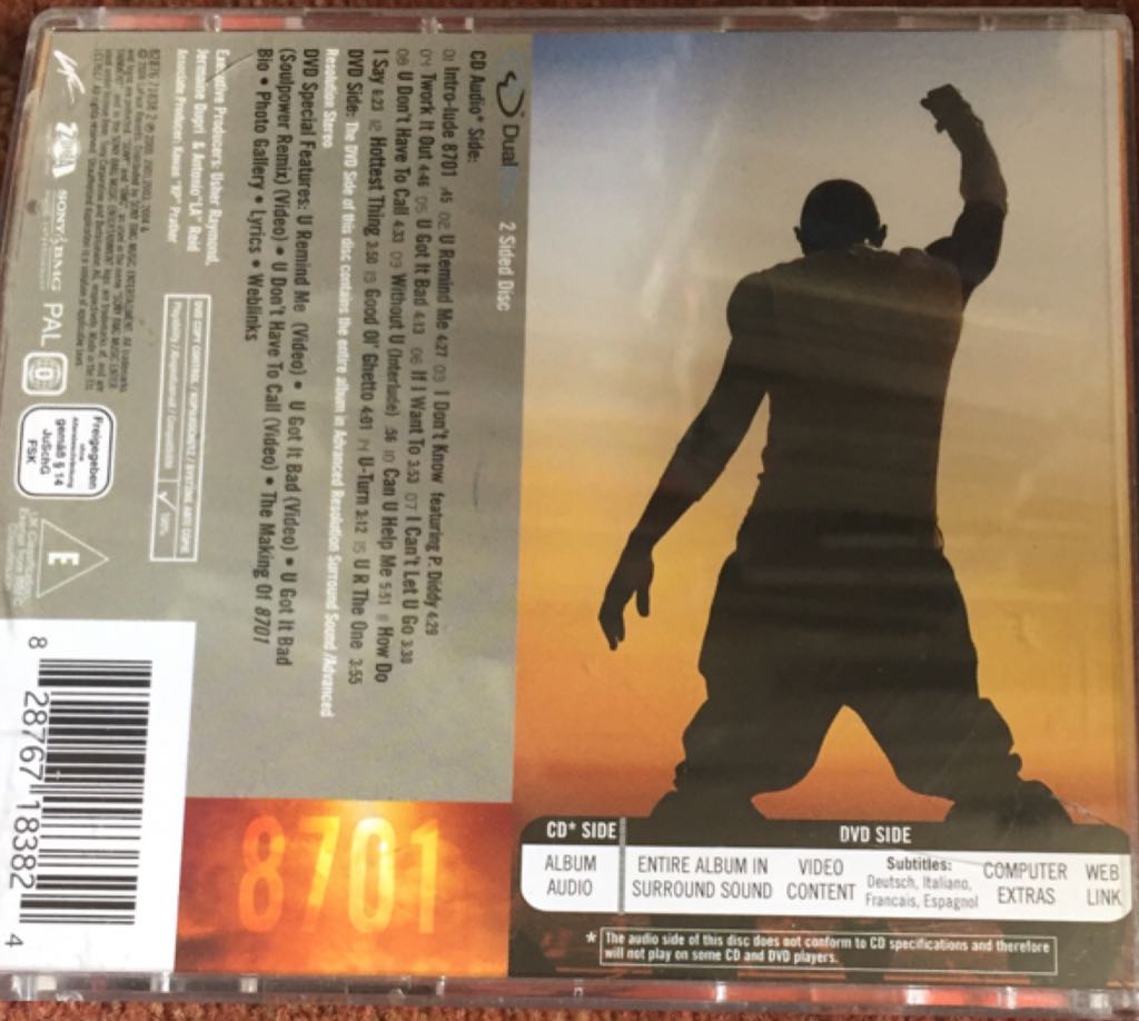 8701 - Usher (CD) music collectible [Barcode 828767183824] - Main Image 2