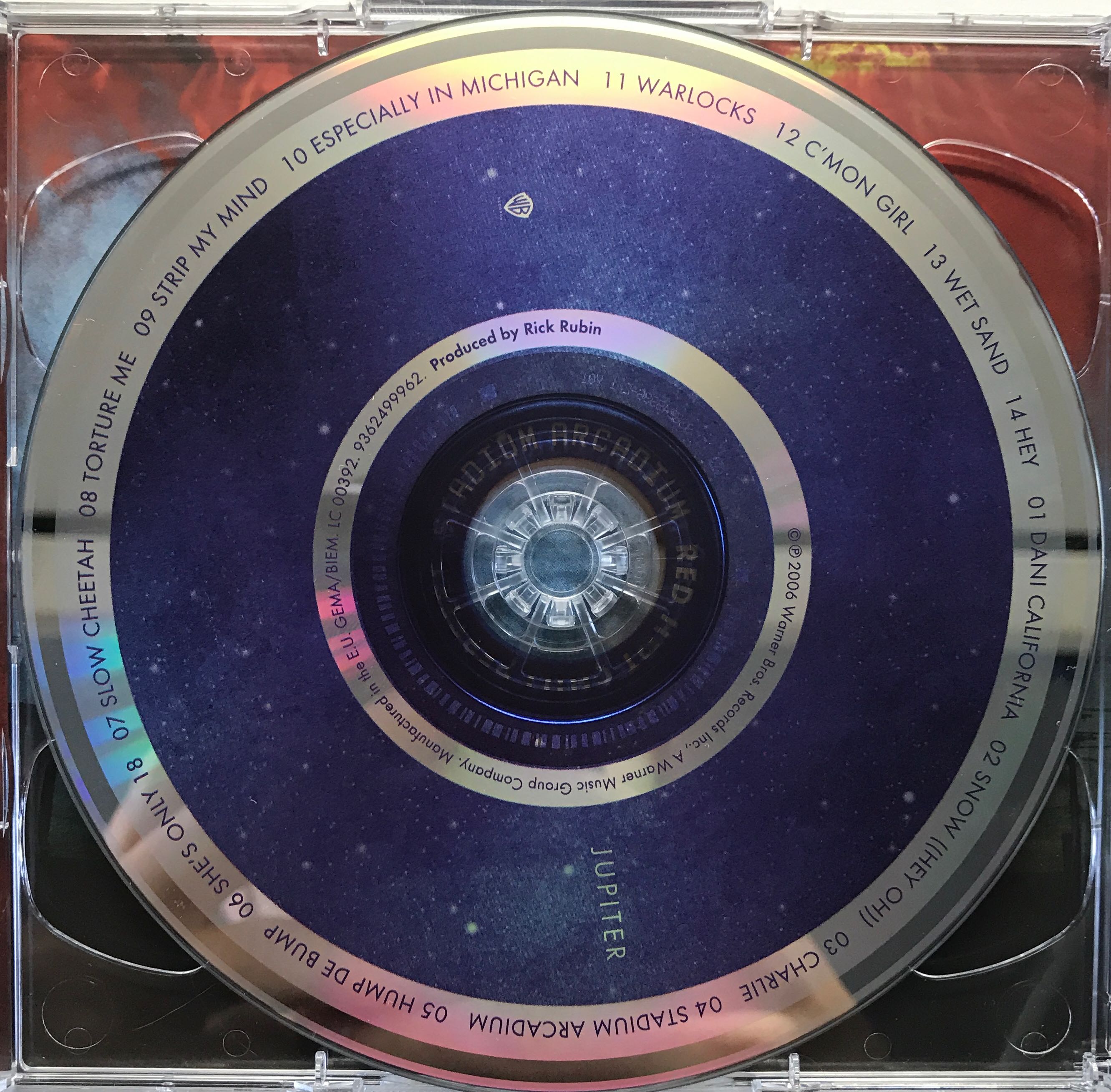 Stadium Arcadium - Red Hot Chili Peppers (CD - 123) music collectible [Barcode 093624999621] - Main Image 3