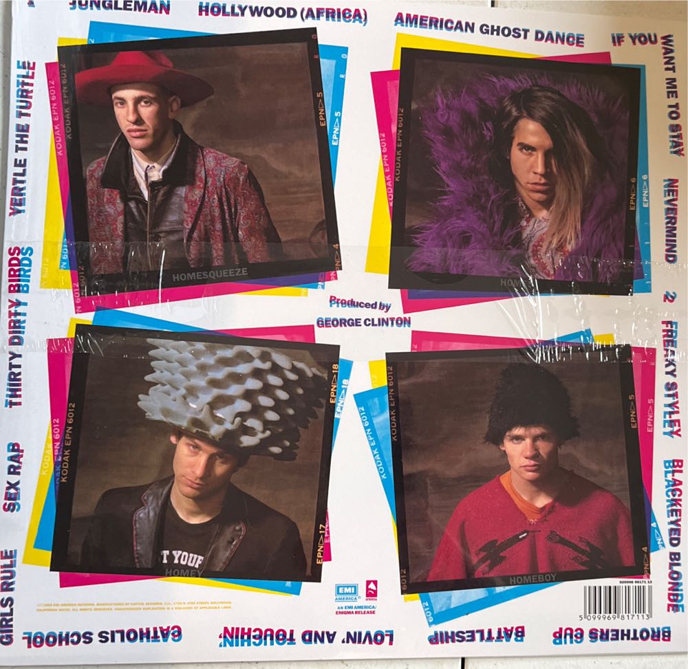 Freaky Styley - Red Hot Chili Peppers (12”) music collectible [Barcode 5099969817113] - Main Image 2