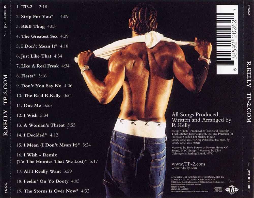 TP-2.com - R. Kelly (CD - 78) music collectible [Barcode 01241417052] - Main Image 2