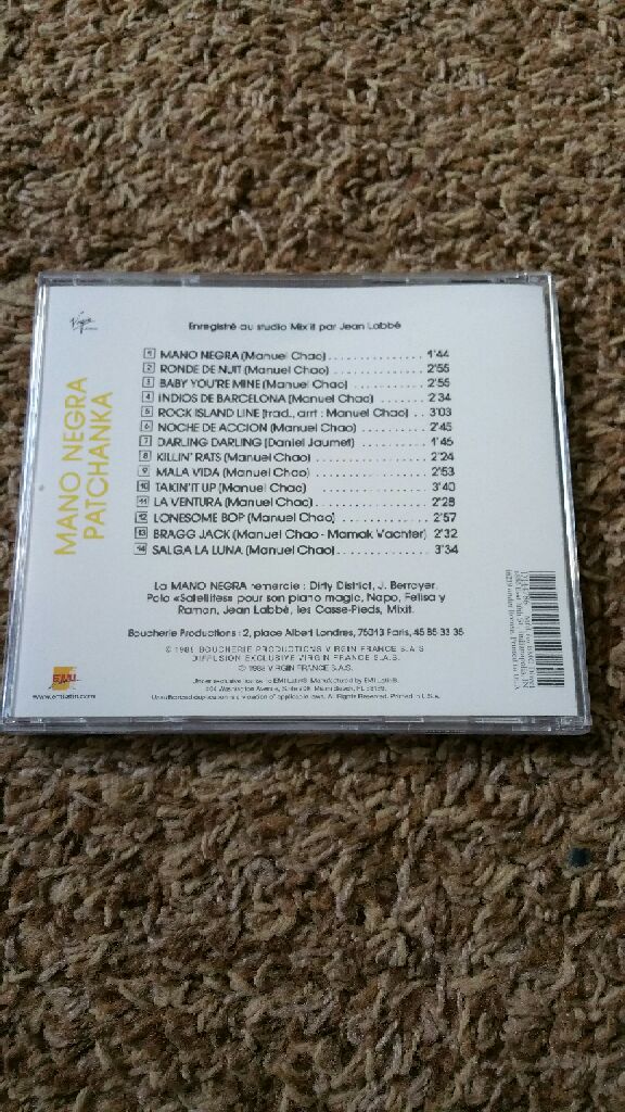 Patchanka - Mano Negra (CD) music collectible - Main Image 2