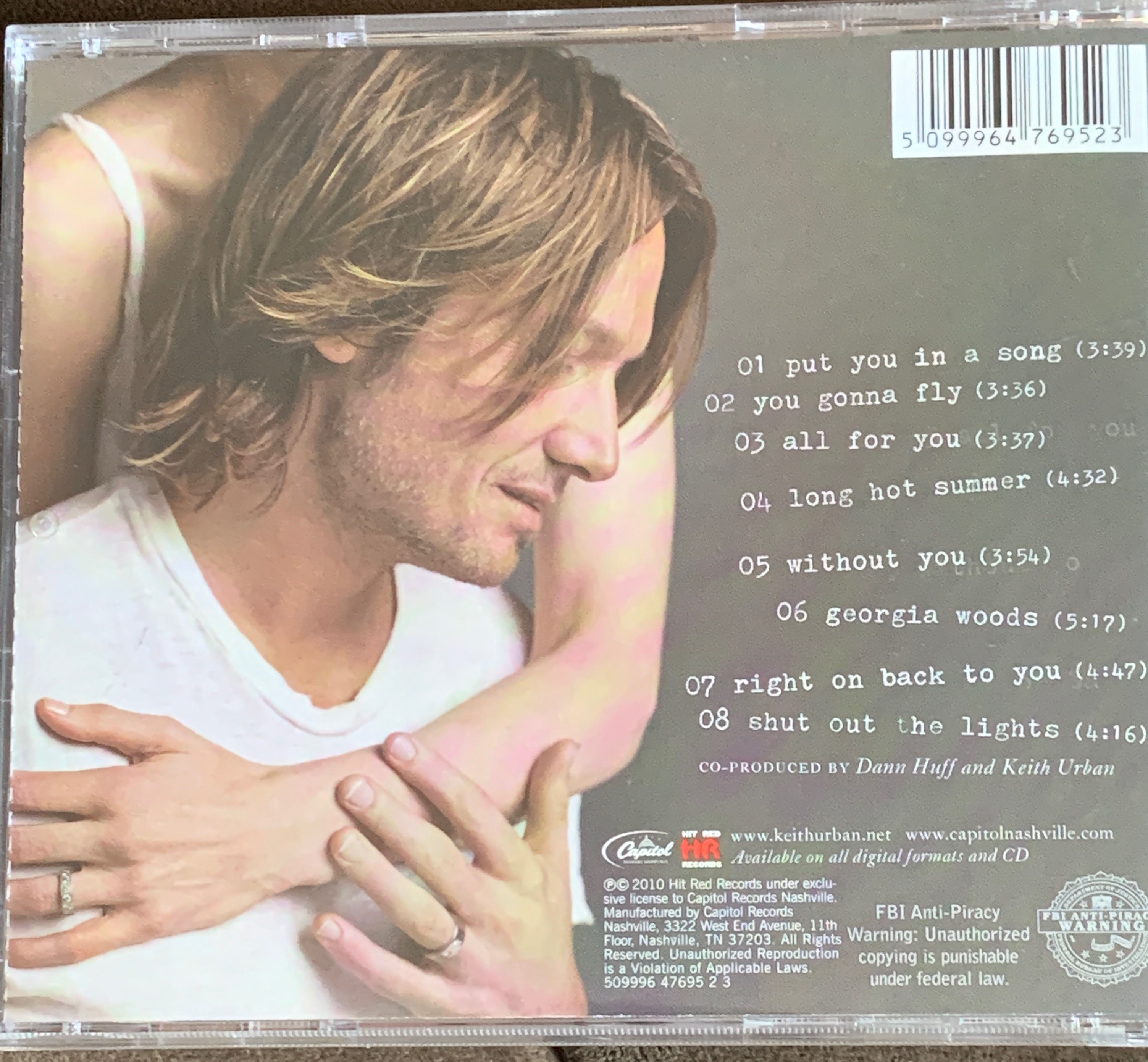 Get Closer - Keith Urban (CD - 34) music collectible [Barcode 5099964769523] - Main Image 2