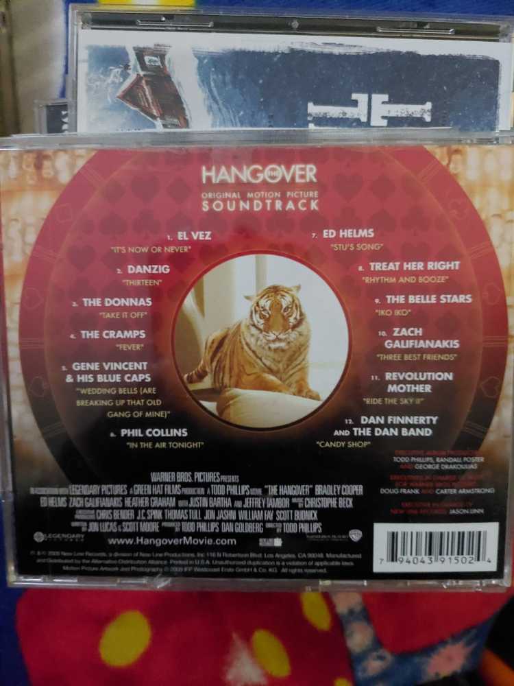 The Hangover Soundtrack - Soundtracks (CD) music collectible [Barcode 794043915024] - Main Image 2