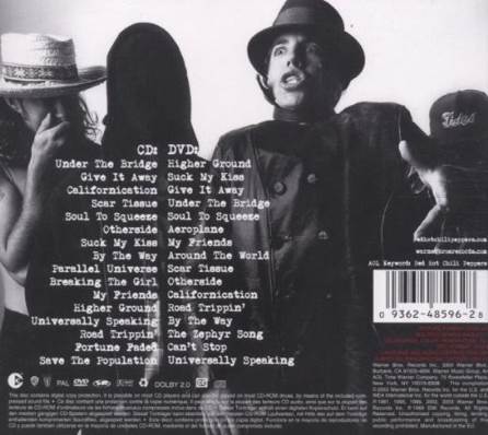 Greatest Hits And Videos - Red Hot Chili Peppers (CD - 6637) music collectible [Barcode 093624859628] - Main Image 2