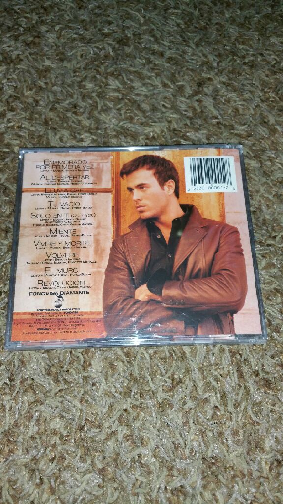 Vivir - Iglesias, Enrique (CD) music collectible [Barcode 053308000128] - Main Image 2