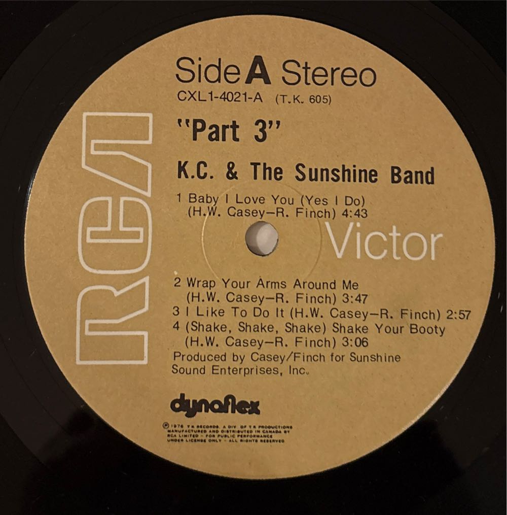Kc And The Sunshine Band - KC & The Sunshine Band (12”) music collectible - Main Image 3