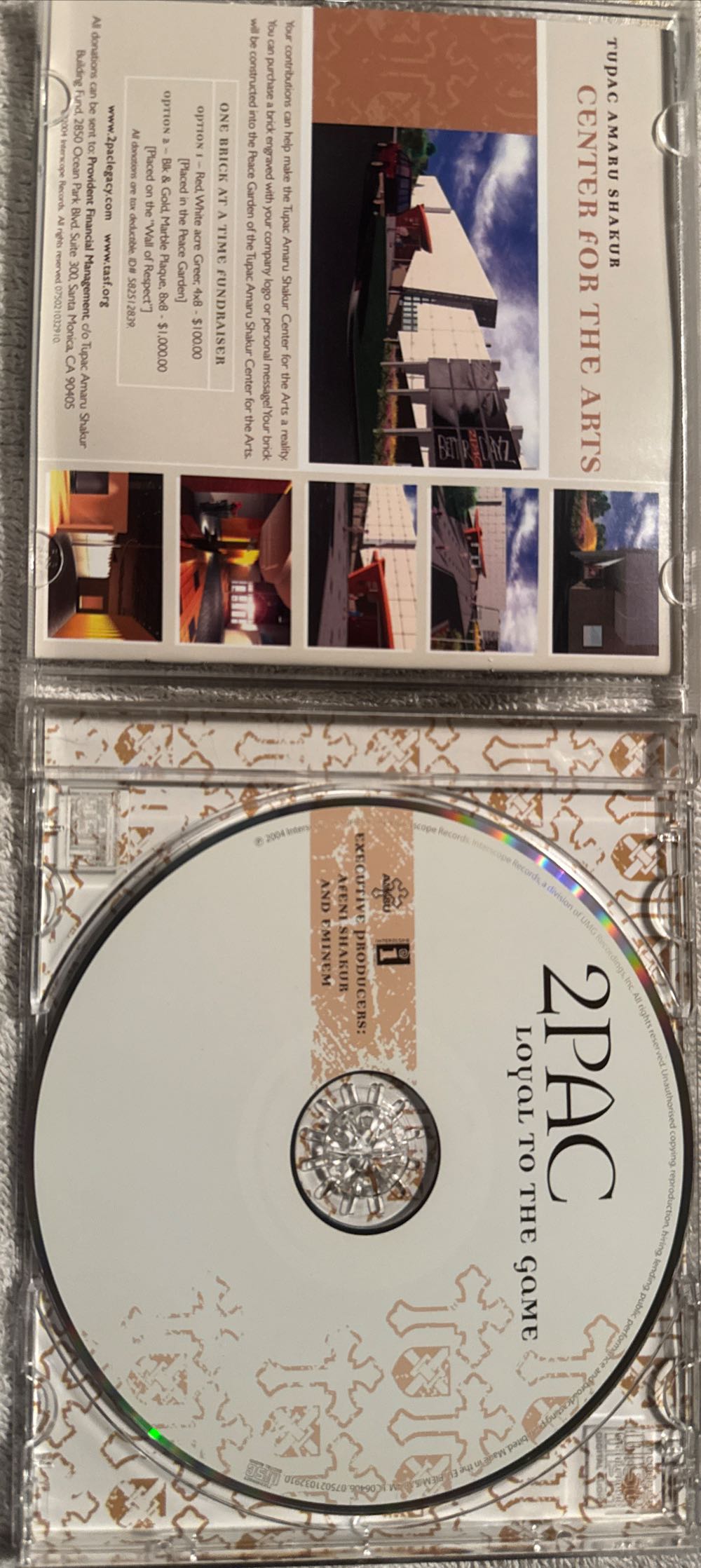 Loyal To The Game - 2pac (CD - 65) music collectible [Barcode 075021032910] - Main Image 3