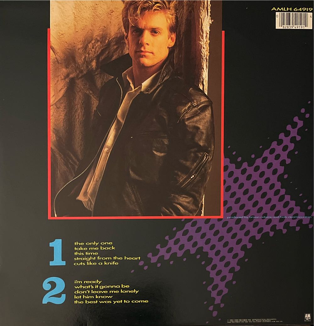 Cuts Like A Knife - Adams, Bryan (12”) music collectible [Barcode 082839491914] - Main Image 2