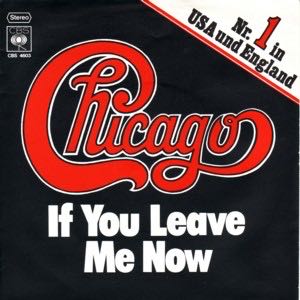 If you leave me now - Chicago (CD - 43) music collectible [Barcode 5099703239126] - Main Image 3
