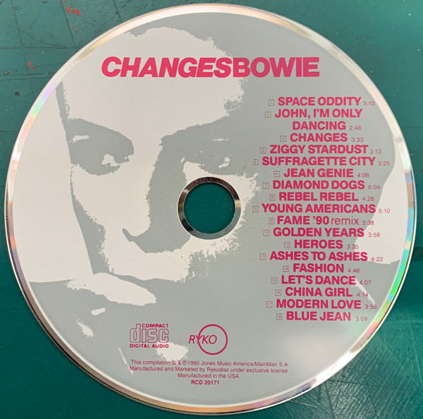 Changesbowie - Bowie, David (CD - 75) music collectible [Barcode 0077779418022] - Main Image 3