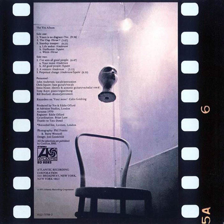 The Yes Album - Yes (CD - 41) music collectible [Barcode 081227378813] - Main Image 2