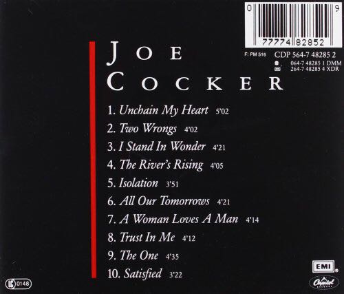 Unchain My Heart - Cocker, Joe (CD - 42) music collectible [Barcode 077774828529] - Main Image 2