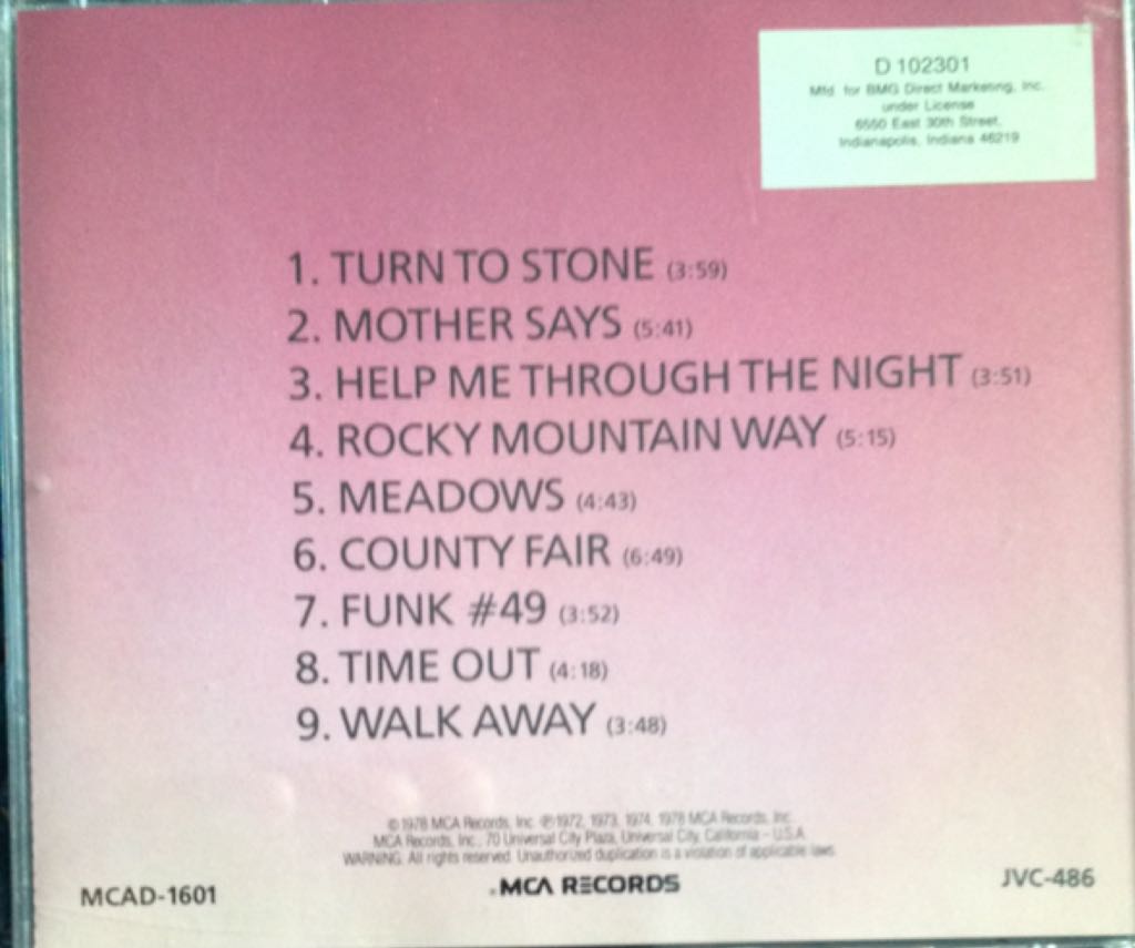 The Best Of Joe Walsh - Joe Walsh (CD - 4136) music collectible - Main Image 2