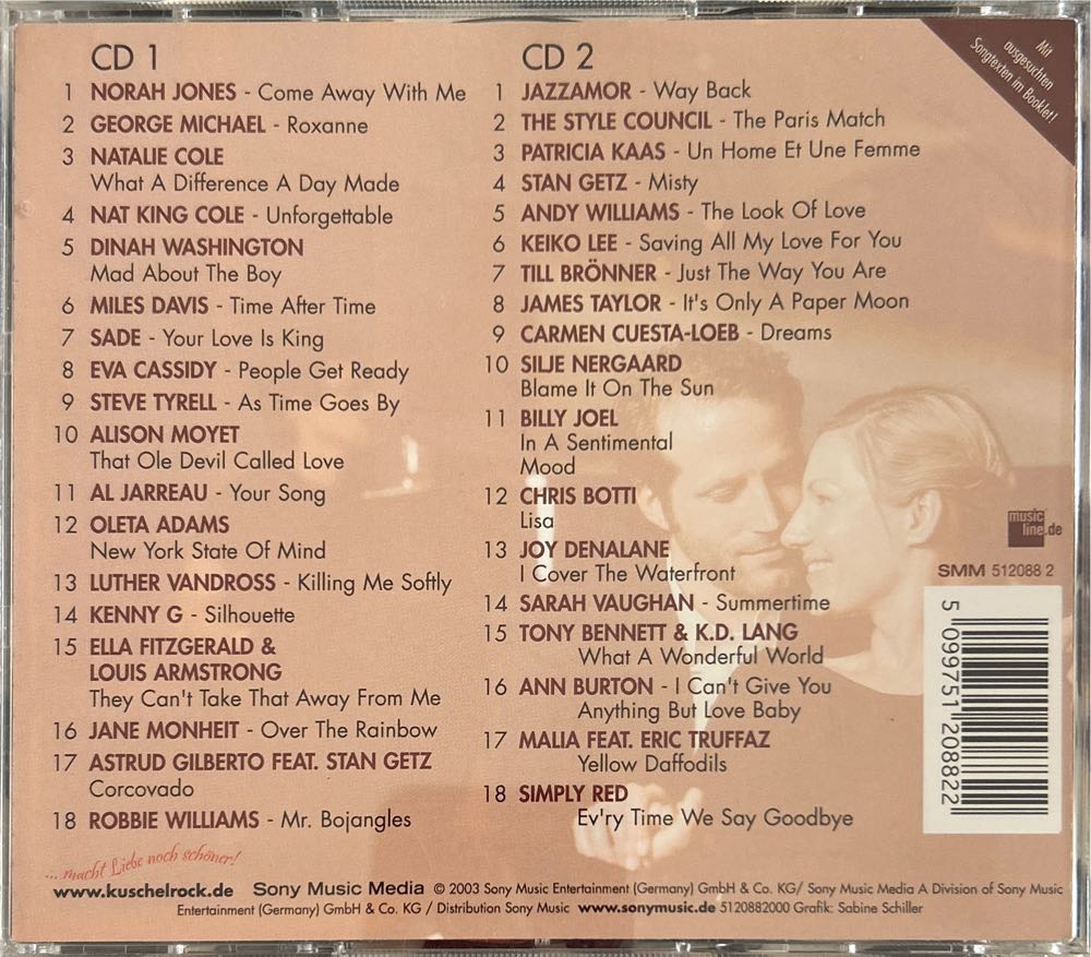 KuschelJazz - VA (CD) music collectible [Barcode 5099751208822] - Main Image 2