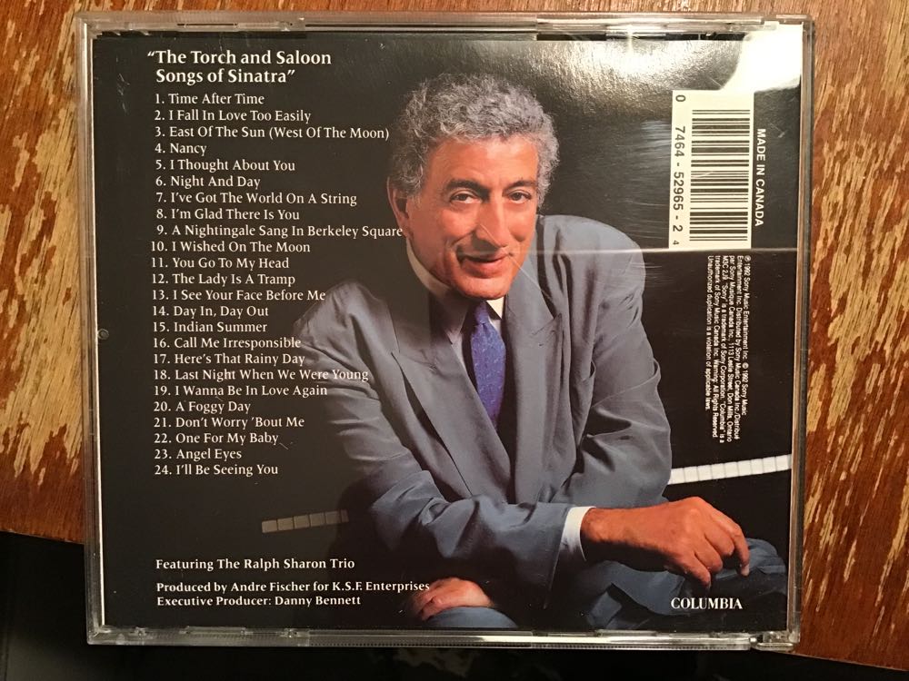 Perfectly Frank - Bennett, Tony (CD) music collectible [Barcode 074645296524] - Main Image 2