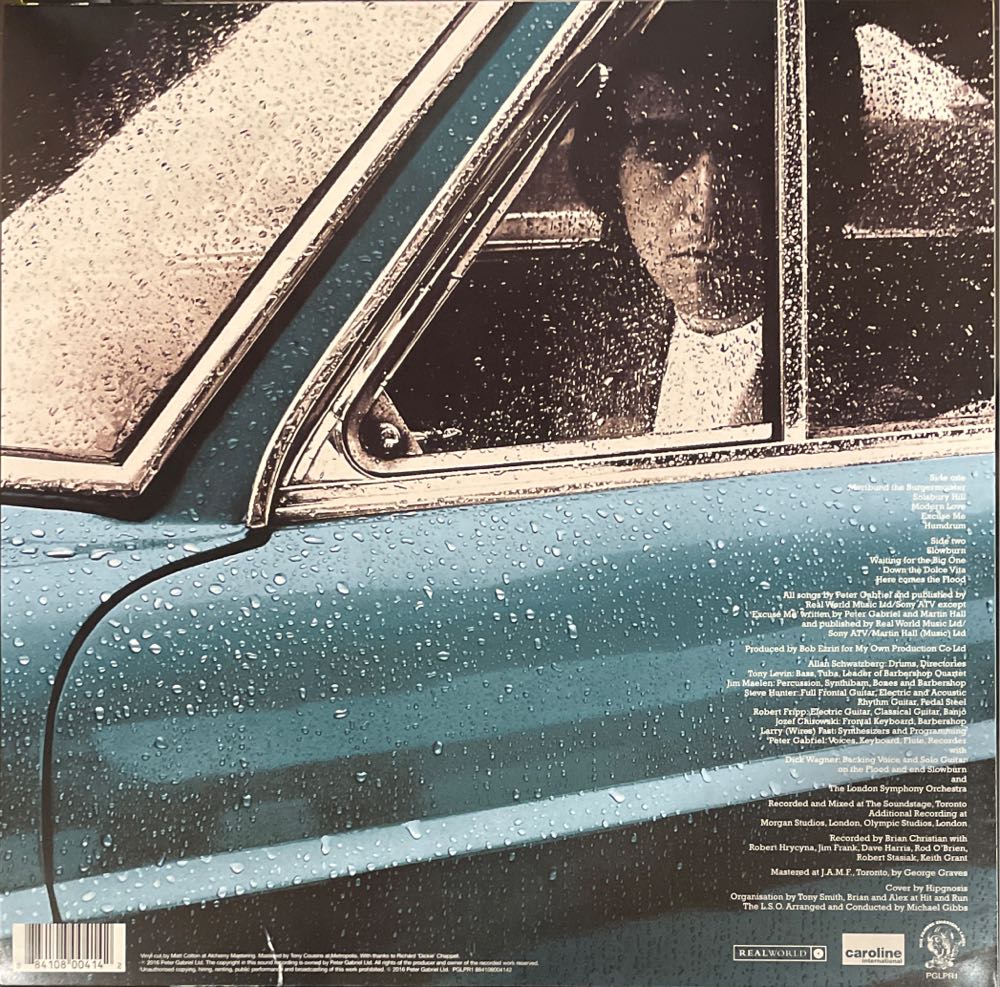 Peter Gabriel (Car) - Peter Gabriel (CD-R) music collectible [Barcode 884108004142] - Main Image 2