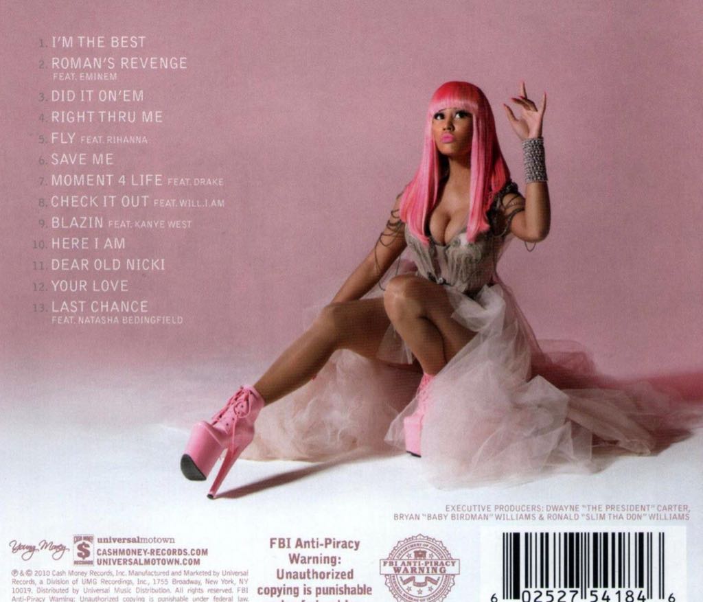 Pink Friday - Minaj, Nicki (CD) music collectible [Barcode 602527749716] - Main Image 2
