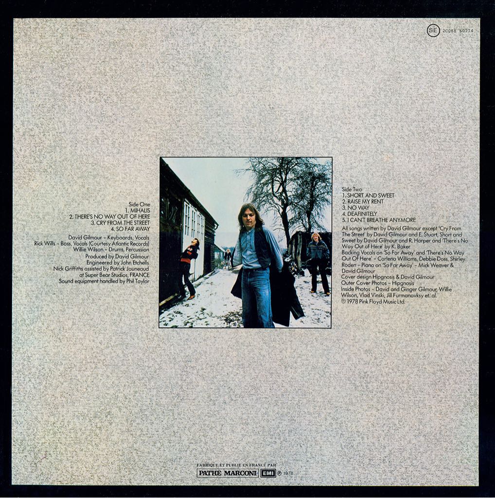 David Gilmour - David Gilmour (Streaming - 49) music collectible [Barcode 4571191058027] - Main Image 2