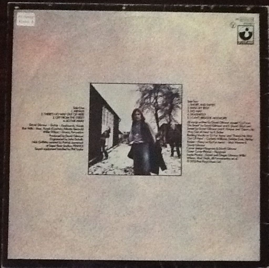 David Gilmour - Gilmour, David (12”) music collectible - Main Image 2