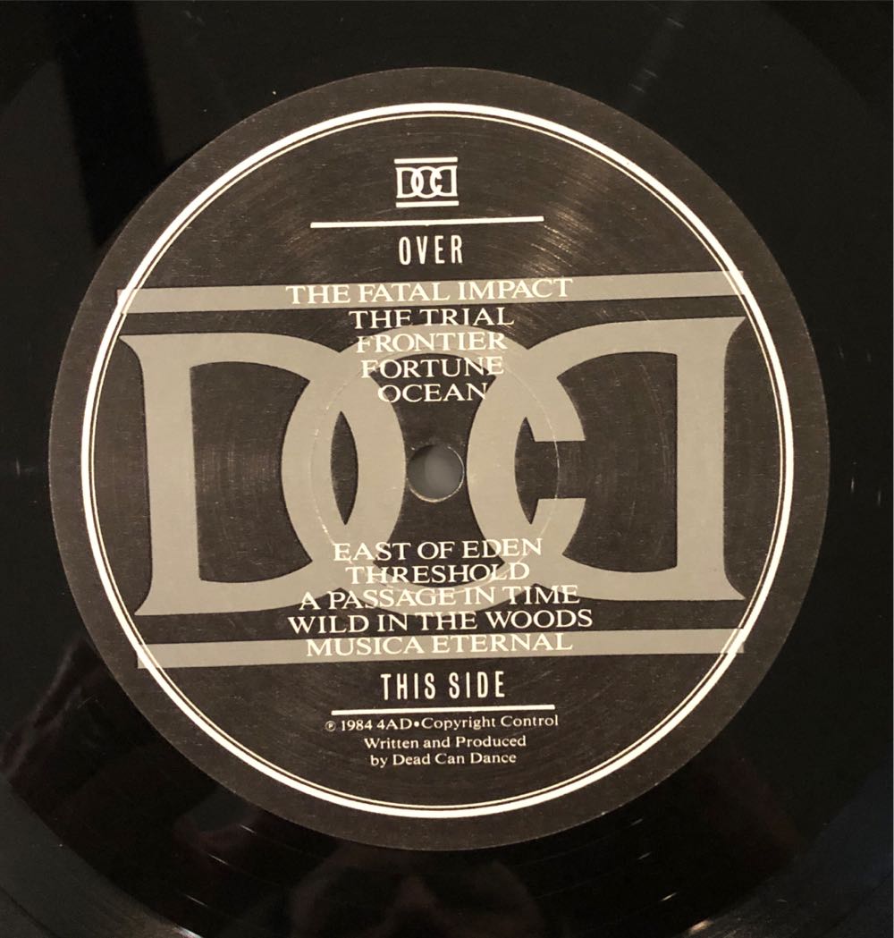 Dead Can Dance - Dead Can Dance (CD) music collectible [Barcode 5014436404023] - Main Image 4