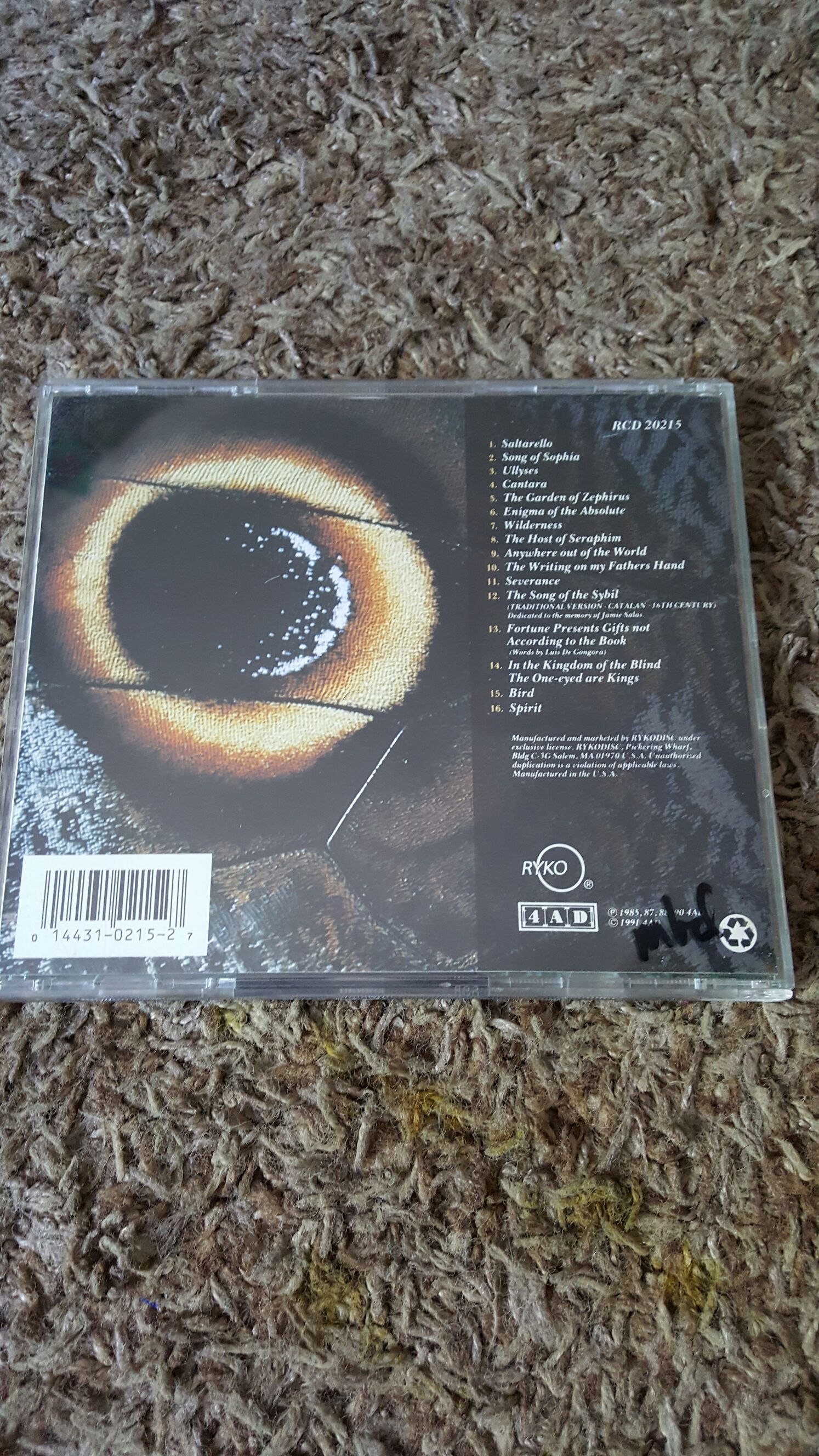 A Passage In Time - Dead Can Dance (CD) music collectible [Barcode 4074448021527] - Main Image 2