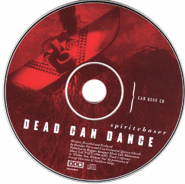 Spiritchaser - Dead Can Dance (CD - 52) music collectible [Barcode 776974208925] - Main Image 4