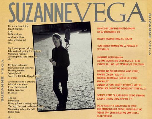 Suzanne Vega - Vega, Suzanne (CD - 36) music collectible [Barcode 075021507227] - Main Image 2