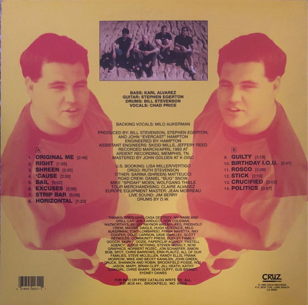 Breaking Things - All (12” - 29) music collectible [Barcode 031895003111] - Main Image 2