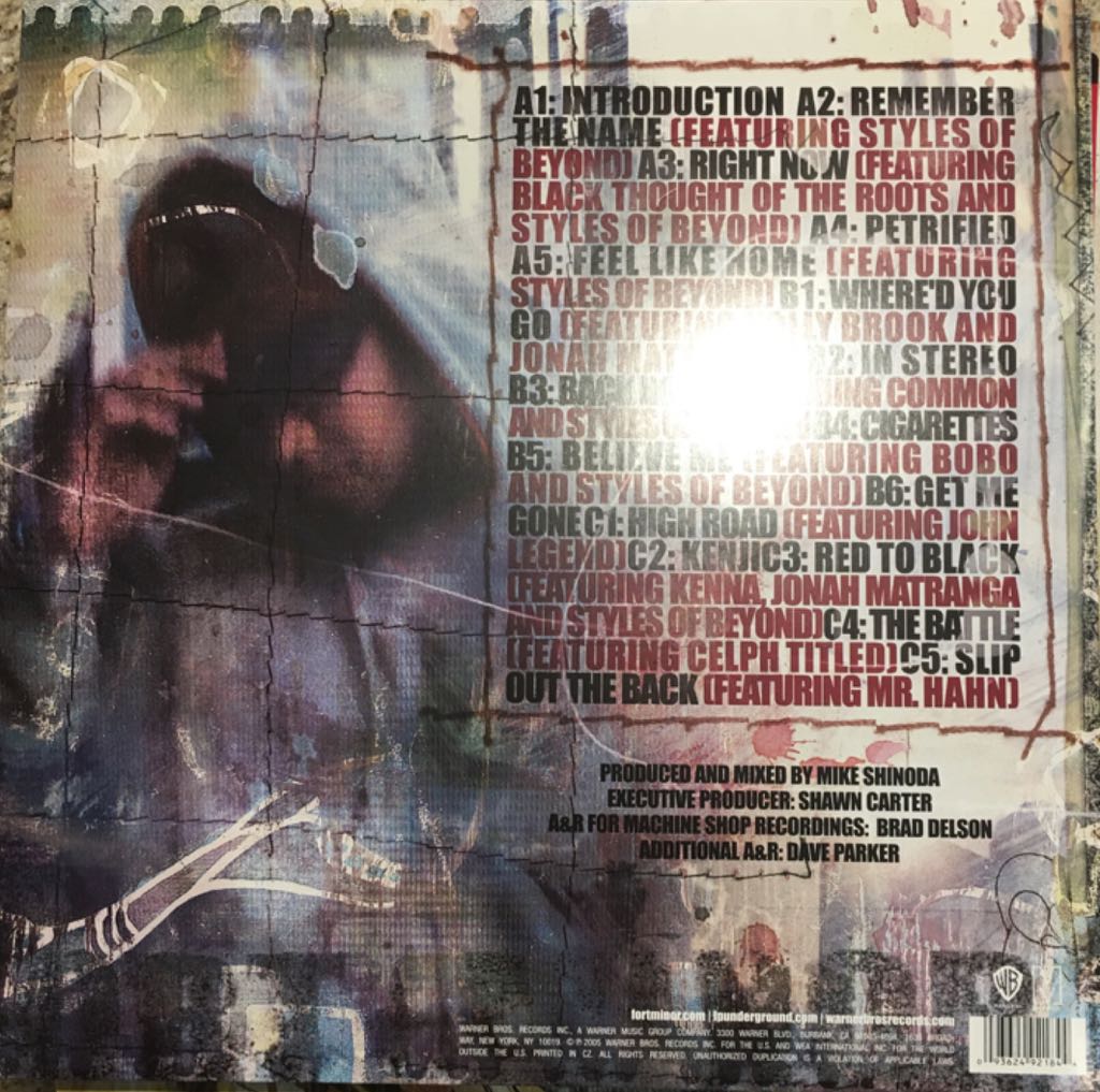 The Rising Tide - Fort Minor (12”) music collectible [Barcode 093624921844] - Main Image 2