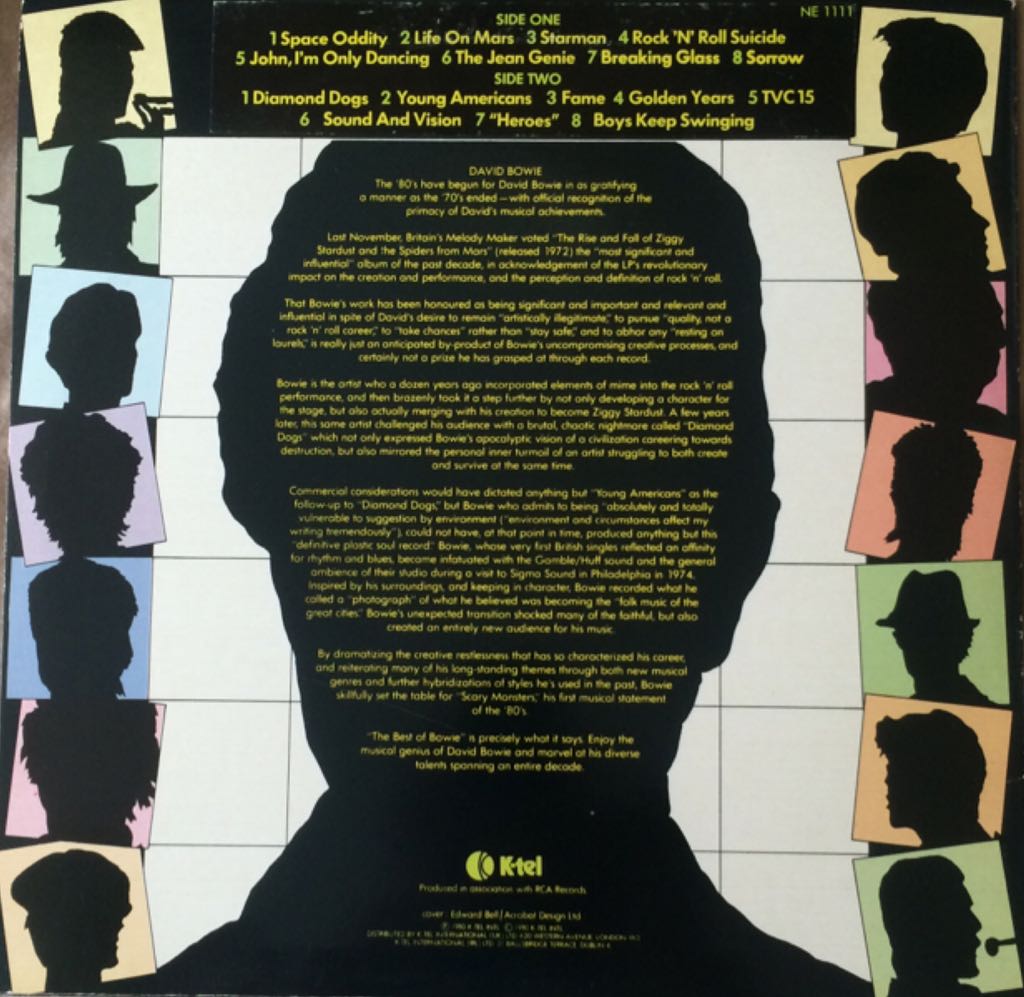 Best Of Bowie - David Bowie (12”) music collectible - Main Image 2