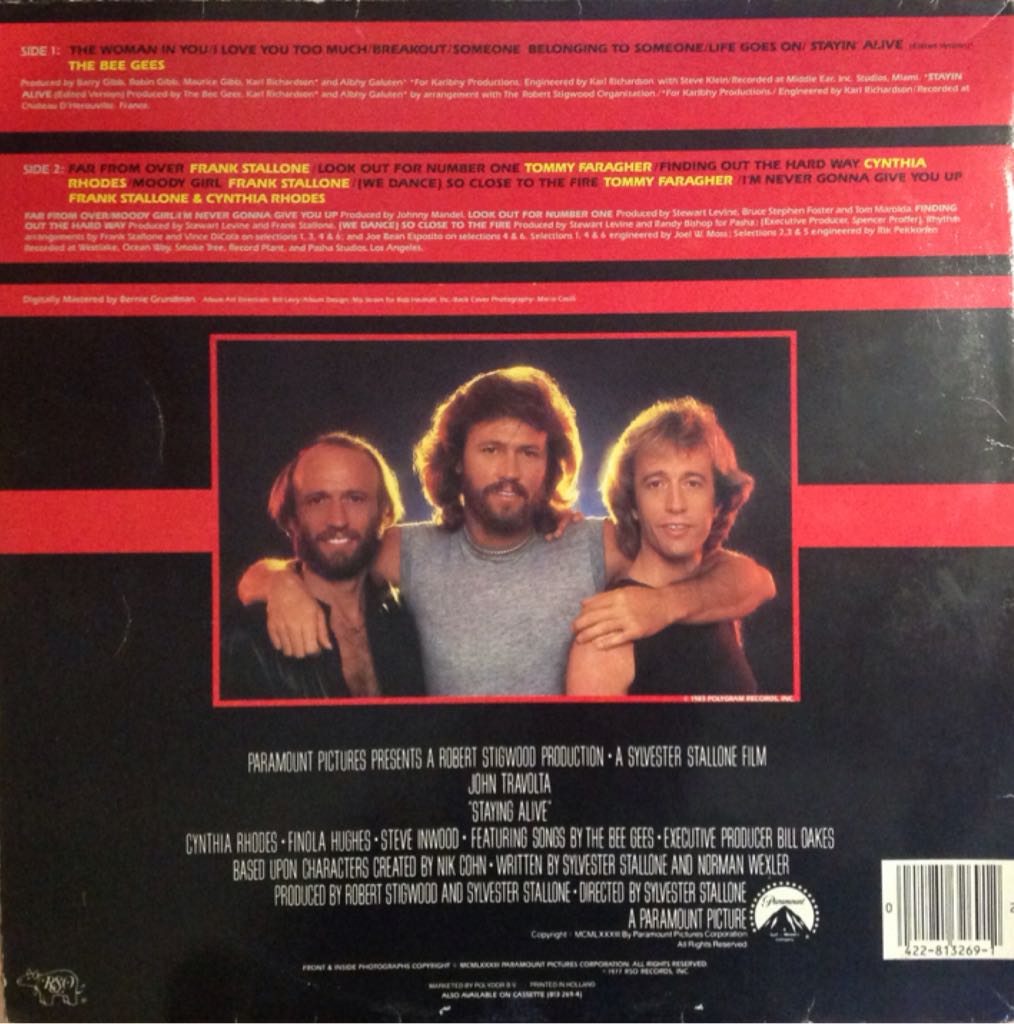 Staying Alive- Bee Gees - Bee Gees (12” - 46) music collectible - Main Image 2