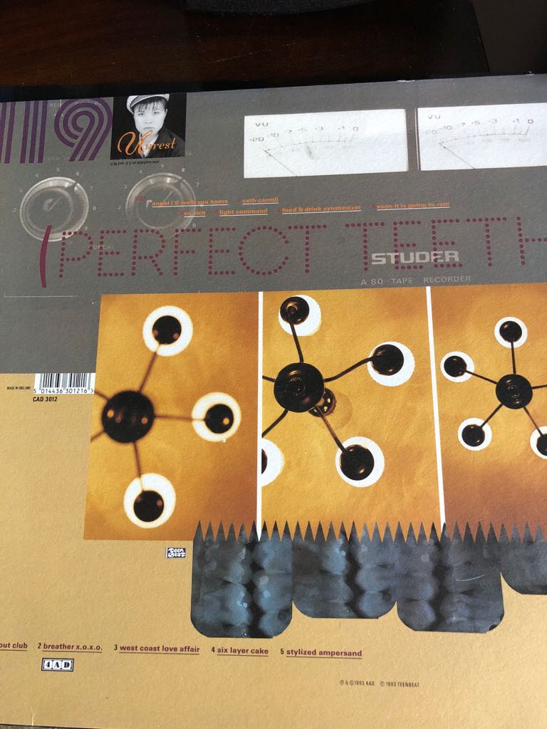 Perfect Teeth - Unrest (12”) music collectible [Barcode 5014436301216] - Main Image 2