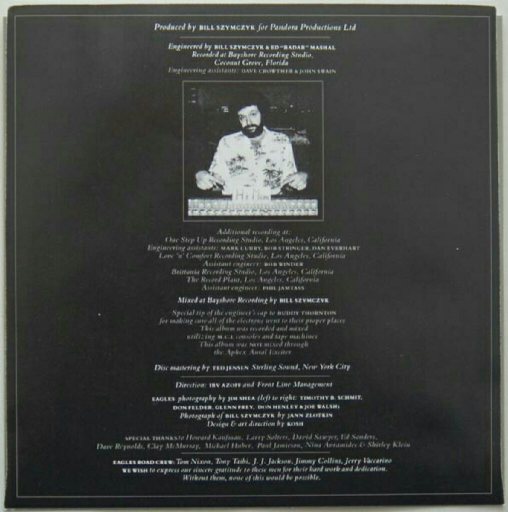 The Long Run - Eagles, The (CD - 43) music collectible [Barcode 075596056021] - Main Image 2