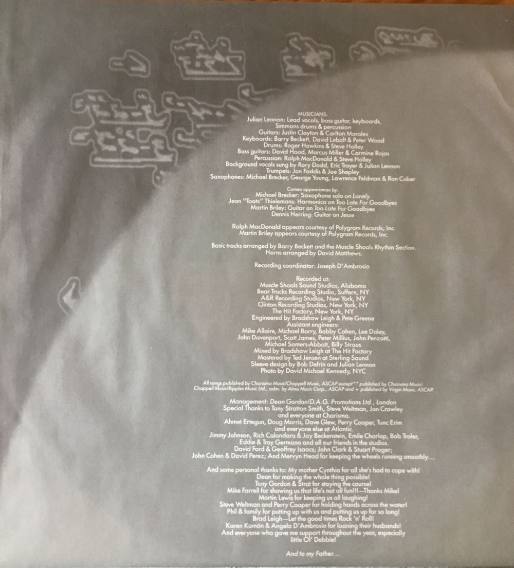 Valotte - Lennon, Julian (12”) music collectible - Main Image 3